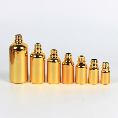 金色精油瓶