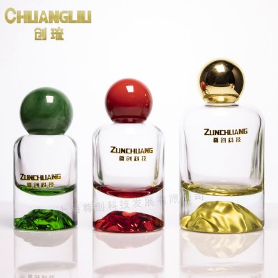 30ml 50ml 100ml火山圆柱体 香水瓶